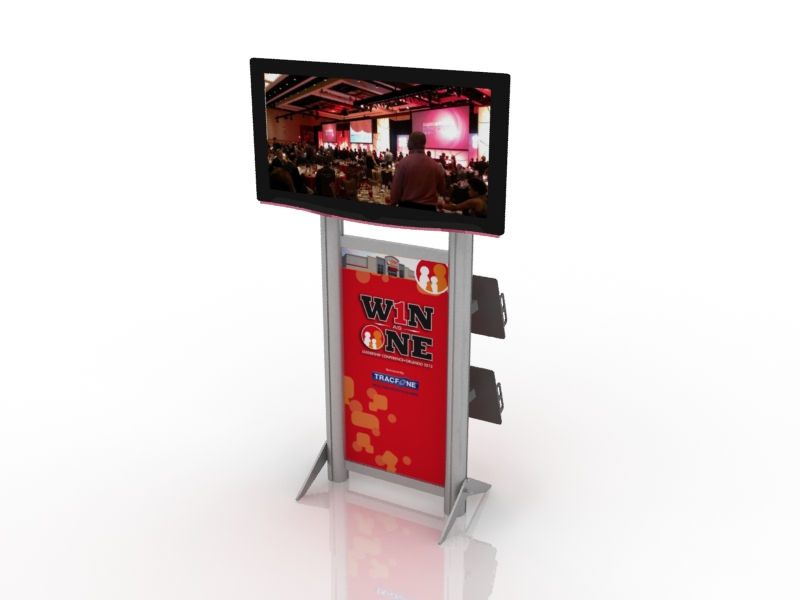 MOD-1405 Monitor Stand for Trade Shows or Events -- Image 3  