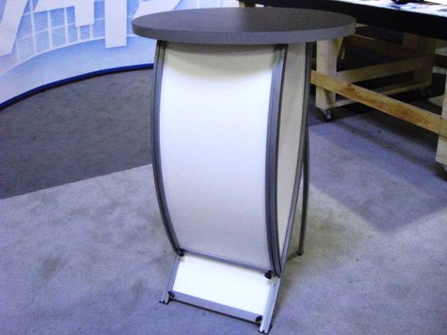 RE-1213 Rental Display / Counter with Monitor Arm / Workstation -- Image 3