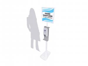 RETD-907 Hand Sanitizer Stand w/ Graphic